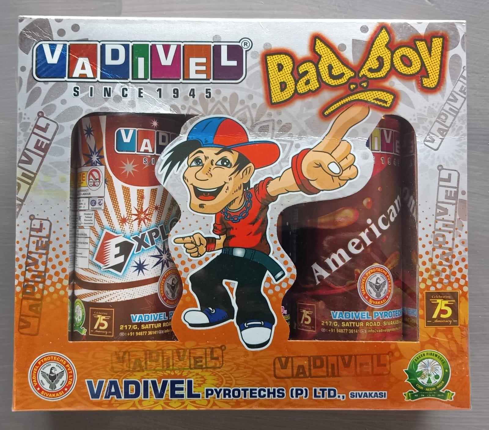 SK Pyro Park BAD BOYS (3PCS)